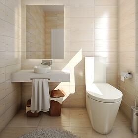 Bathroom RTX rendering
