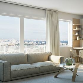 Living room RTX rendering