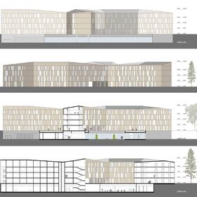 Veteran center 3D drafting