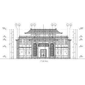 Blue bay mosque AutoCAD drafting and design