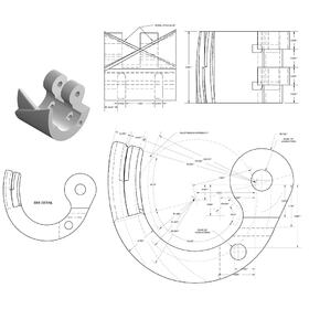 Spindle jaw CAD conversion