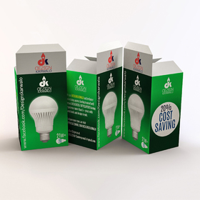 Lightbulb packaging design