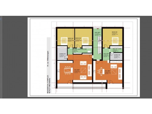 3D modelling of a great new residential complex