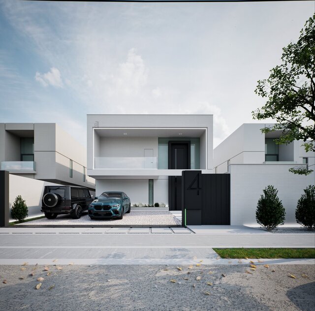 Conceptual Residence - Advanced 3D Visualization