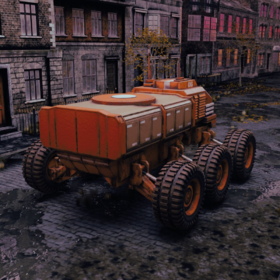 Blender 3D Urban Vehicle